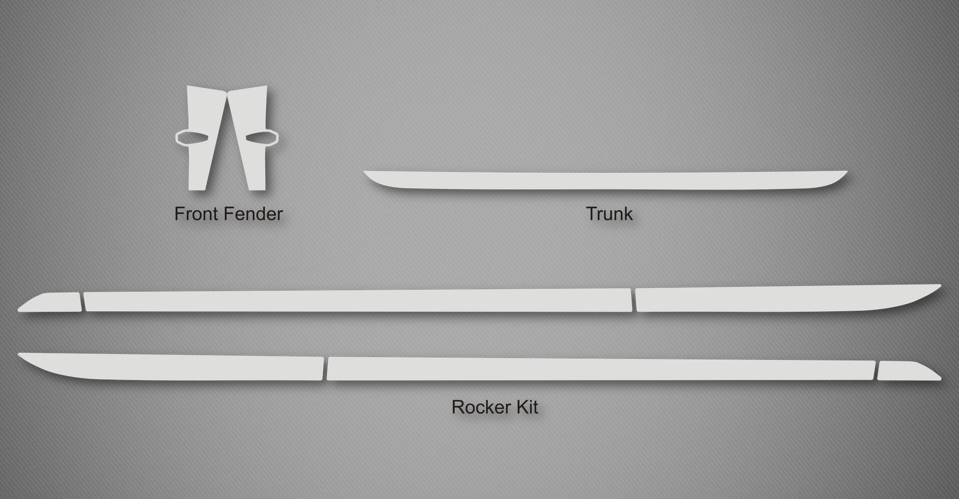 Rocker Trim Kit for 2012-2017 Buick Verano