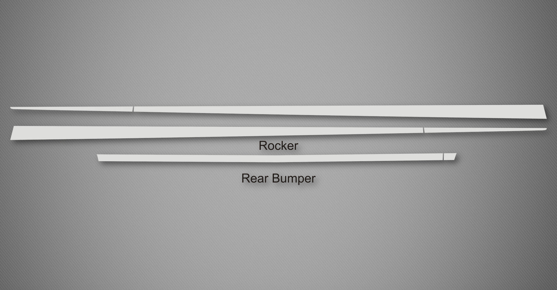 Rocker Trim Kit for 2010-2016 Cadillac SRX