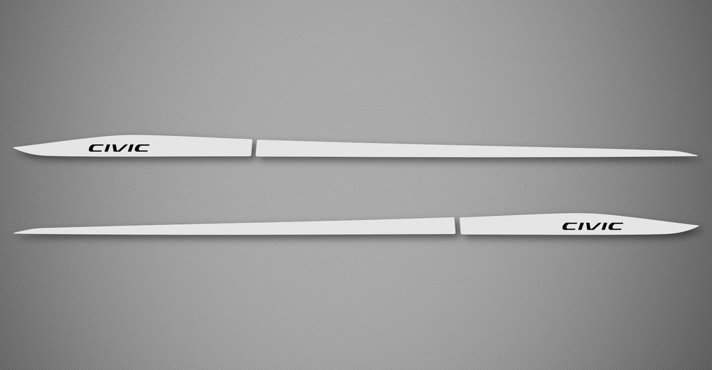 Rocker Trims for 2016-2021 Honda Civic