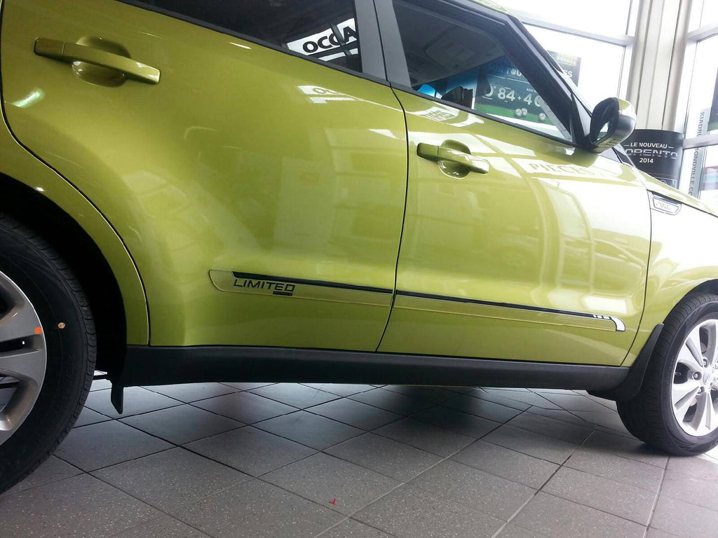 Venom B Body Side Moldings for 2014-2019 Kia Soul — 2