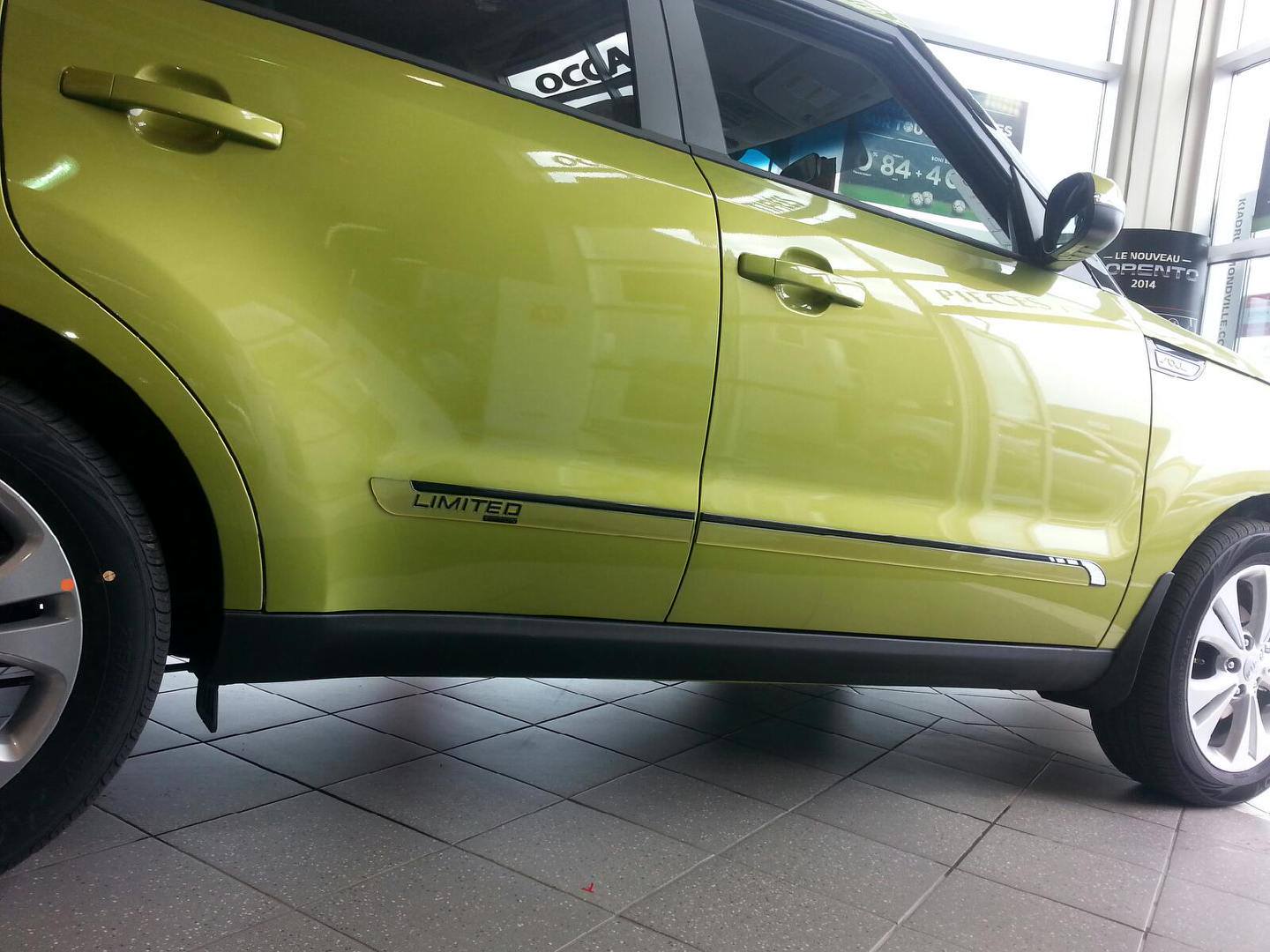 Venom B Body Side Moldings for 2014-2019 Kia Soul — 2