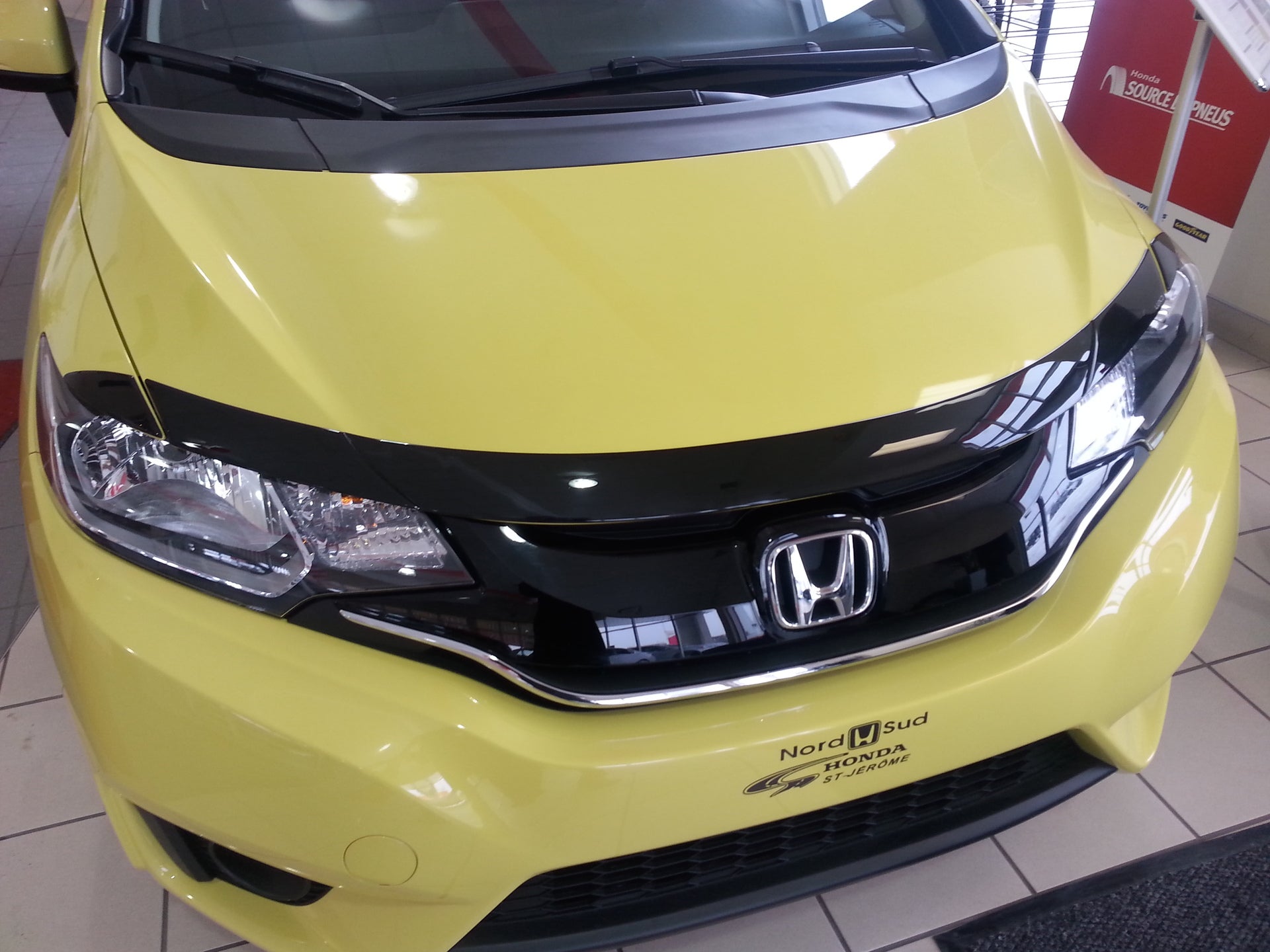 Hood Protector for 2015-2020 Honda Fit (Hatchback) — 3