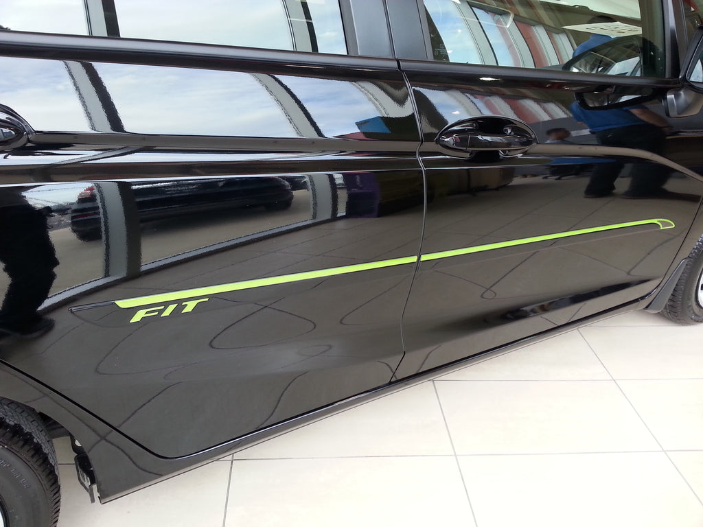 Venom B Body Side Moldings for 2009-2014 Honda Fit (Hatchback) — 5