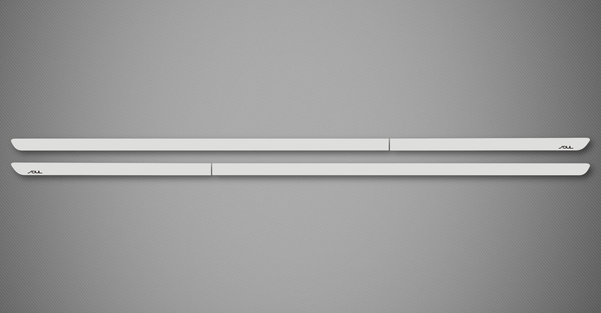 Chrome XS Body Side Moldings for 2014-2019 Kia Soul