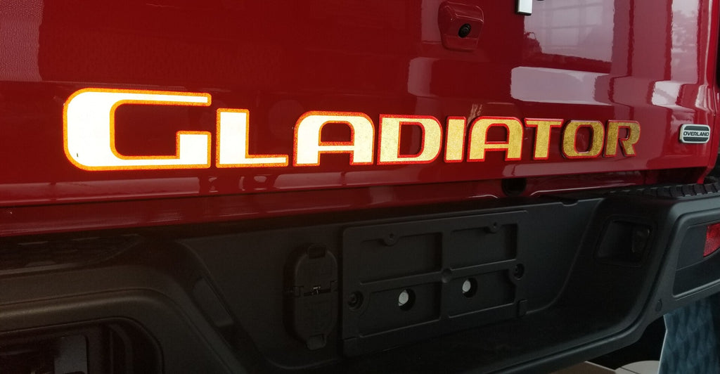 Tailgate Logo for 2020-2026 Jeep Gladiator — 3