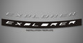 Hood Logo for 2011-2019 Ford Explorer