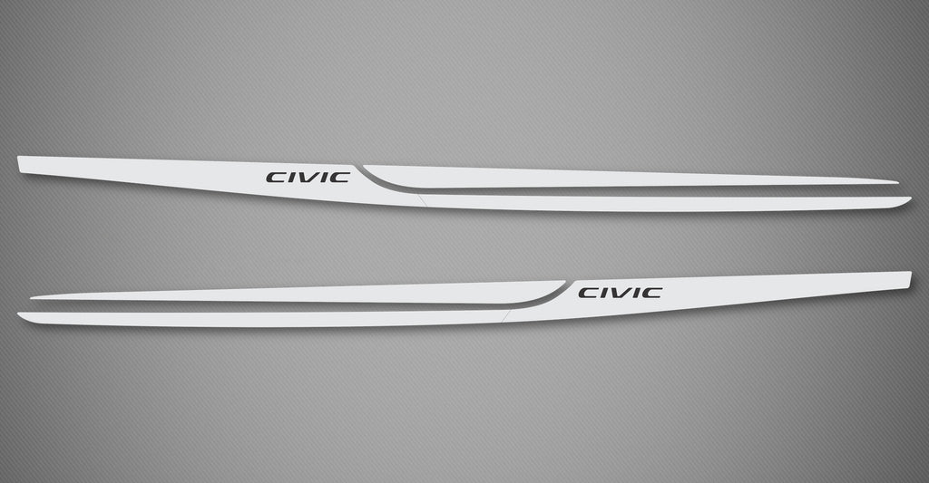 Rocker Trims for 2016-2021 Honda Civic (Coupe)