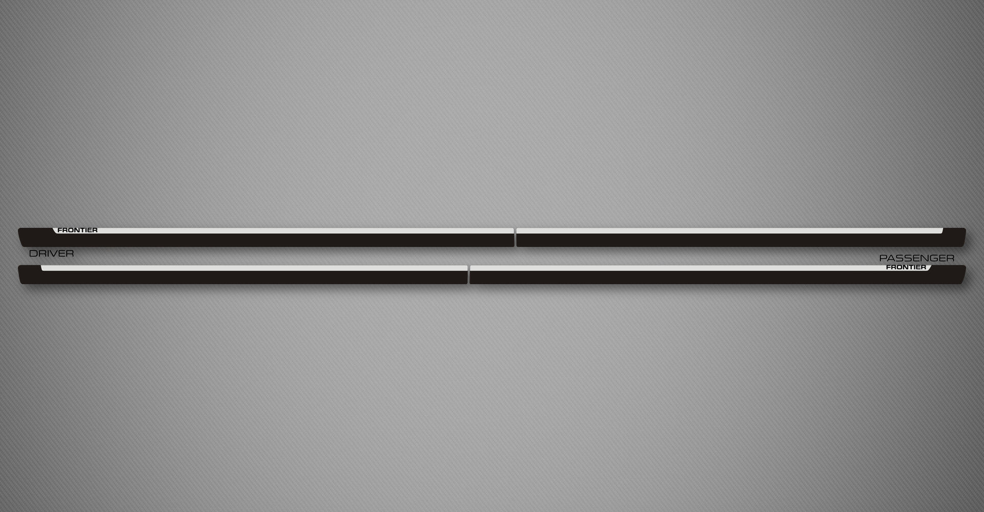 Azure C Body Side Moldings for 2007-2019 Nissan Frontier (Crew Cab)