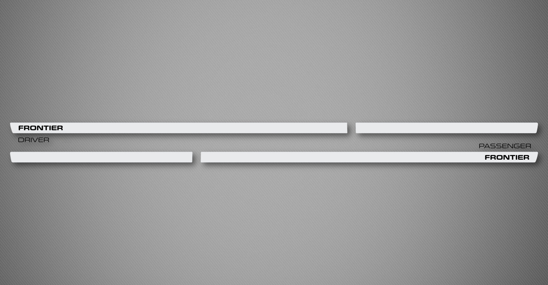 Chrome XS Body Side Moldings for 2007-2019 Nissan Frontier (King Cab)
