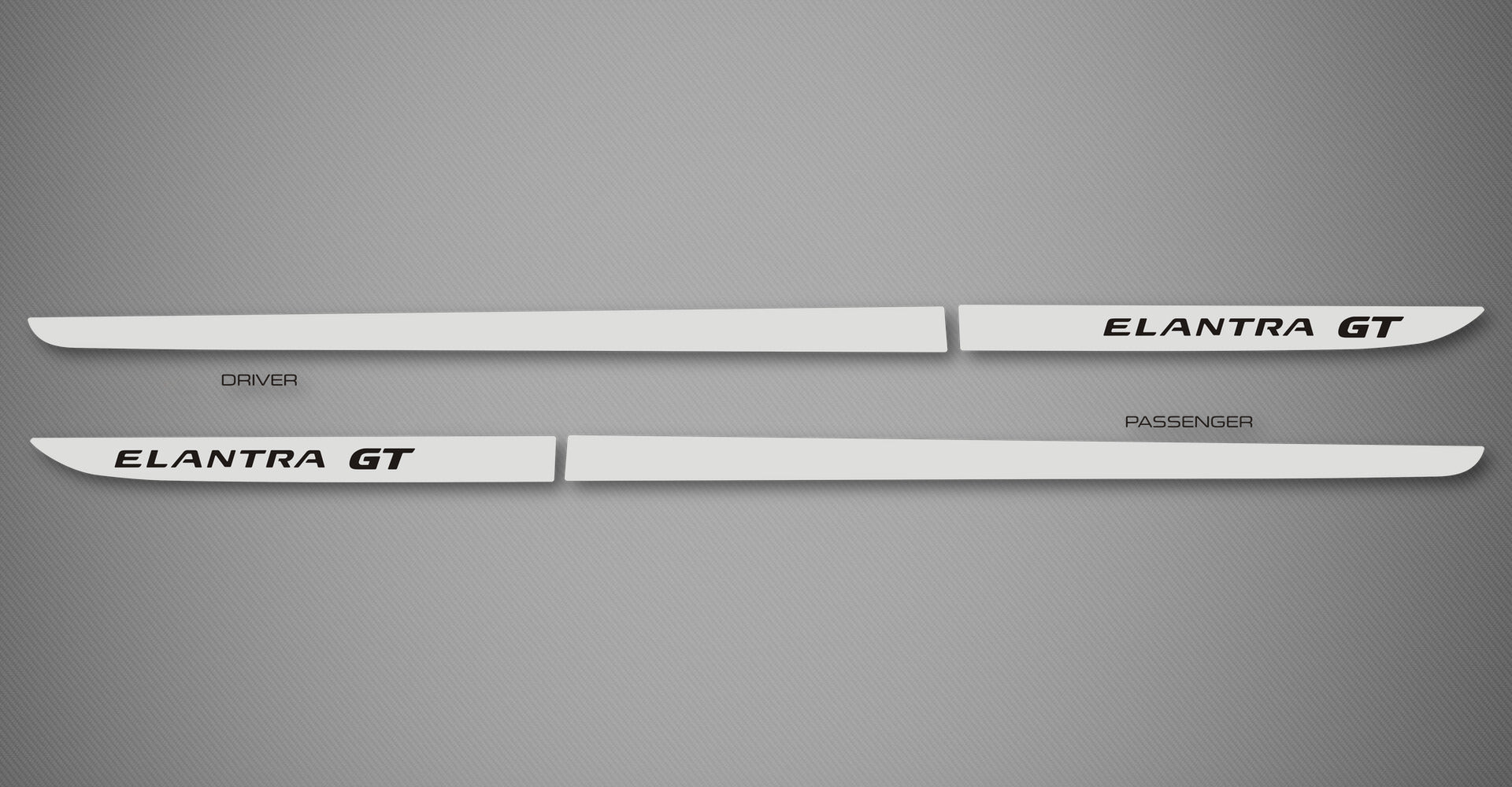 Rocker Trims for 2013-2017 Hyundai Elantra GT (Hatchback)
