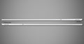 Chrome XS Body Side Moldings for 2006-2011 Hyundai Accent (Hatchback)