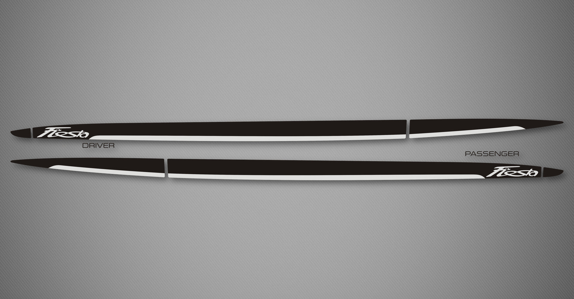 2-Tone Groove Trims for 2011-2019 Ford Fiesta (Hatchback)