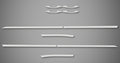 Rocker Trim Kit for 2018-2021 Volkswagen Tiguan