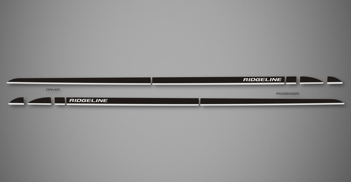 2-Tone Groove Trims for 2017-2026 Honda Ridgeline (Crew Cab)