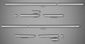 2-Tone Groove Trims for 2015-2020 Ford F-150 (SuperCab)