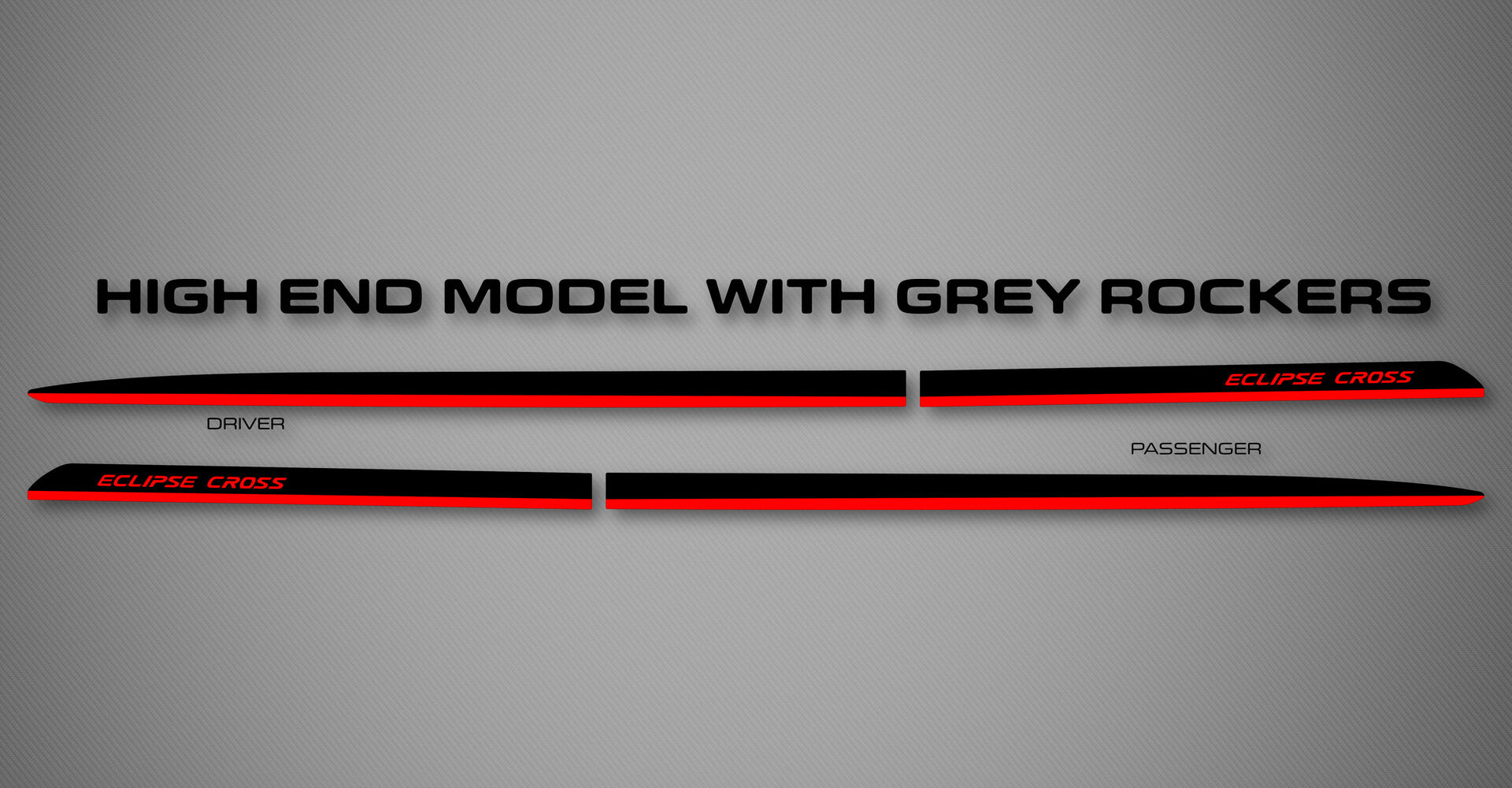 Rocker Trims (2Tone) for 2018-2021 Mitsubishi Eclipse Cross