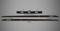 Hood Lettering & Groove Trims for 2011-2019 Mitsubishi RVR
