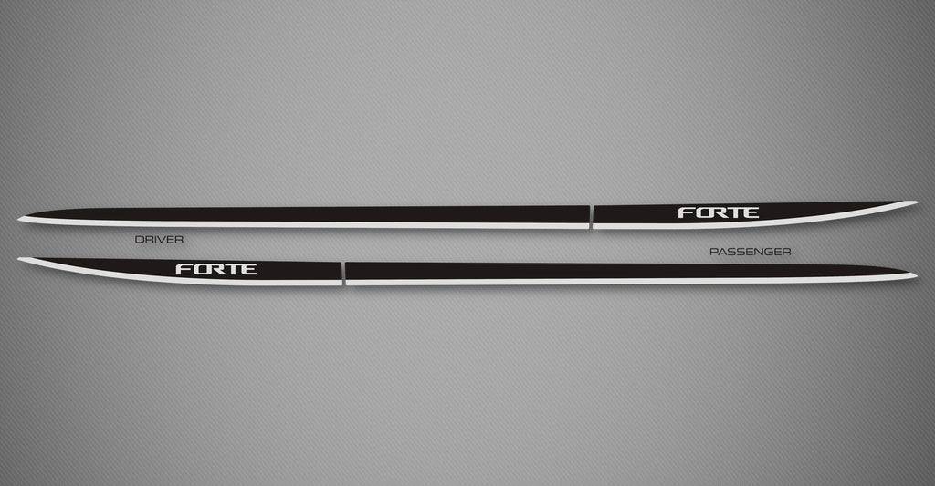 2-Tone Groove Trims for 2019-2024 Kia Forte