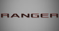 2-Tone Tailgate Logo for 2019-2022 Ford Ranger (SuperCab)