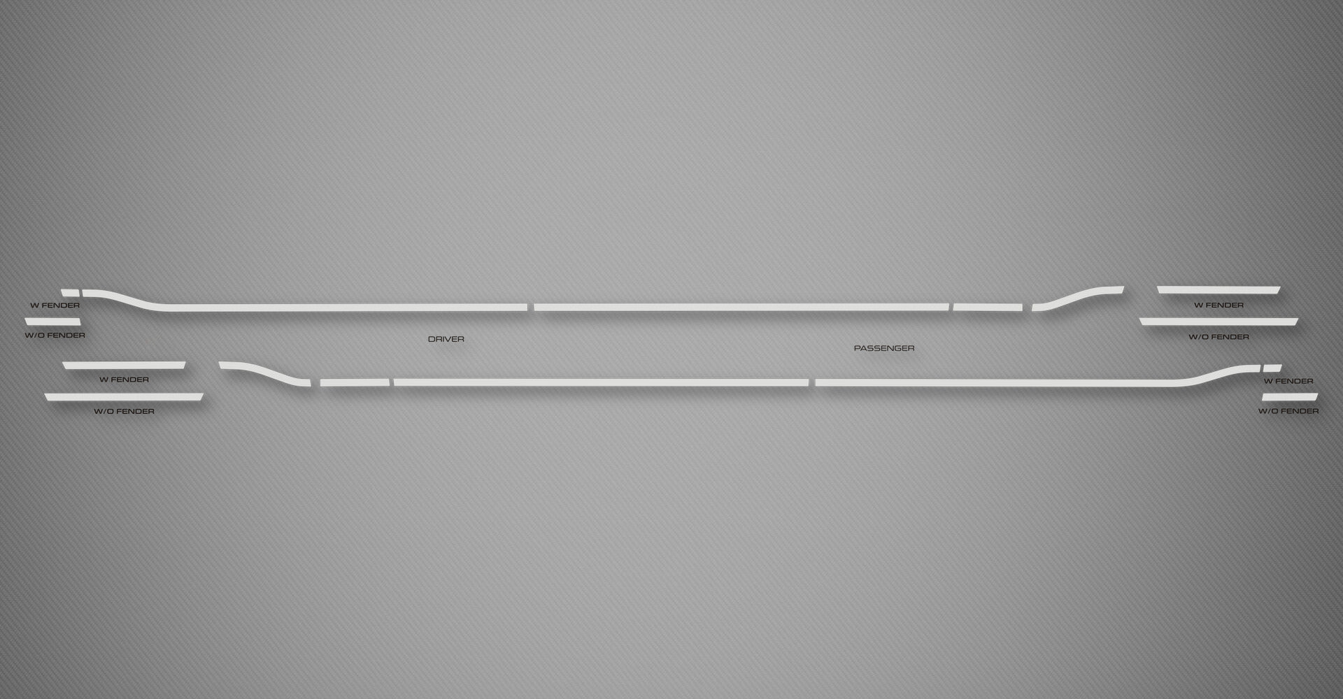 Groove Trims for 2019-2026 Ram 1500 (Crew Cab)