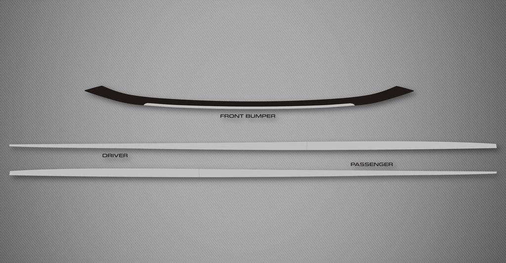 Rocker Trim Kit for 2019-2026 Mazda 3 (Hatchback)