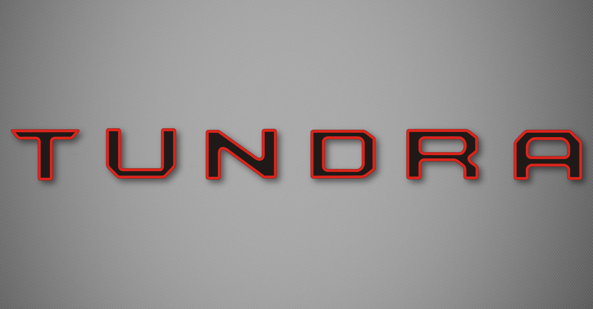 2-Tone Tailgate Logo for 2014-2021 Toyota Tundra (Double Cab)