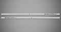Paint XS Body Side Moldings for 2019-2026 GMC Sierra 1500 Denali (Crew Cab, Cut-Out)