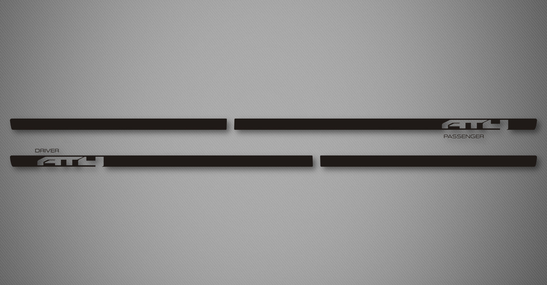 Paint XS Body Side Moldings for 2019-2026 GMC Sierra 1500 AT4 (Double Cab, Cut-Out)