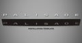 Hood Logo for 2020-2025 Hyundai Palisade