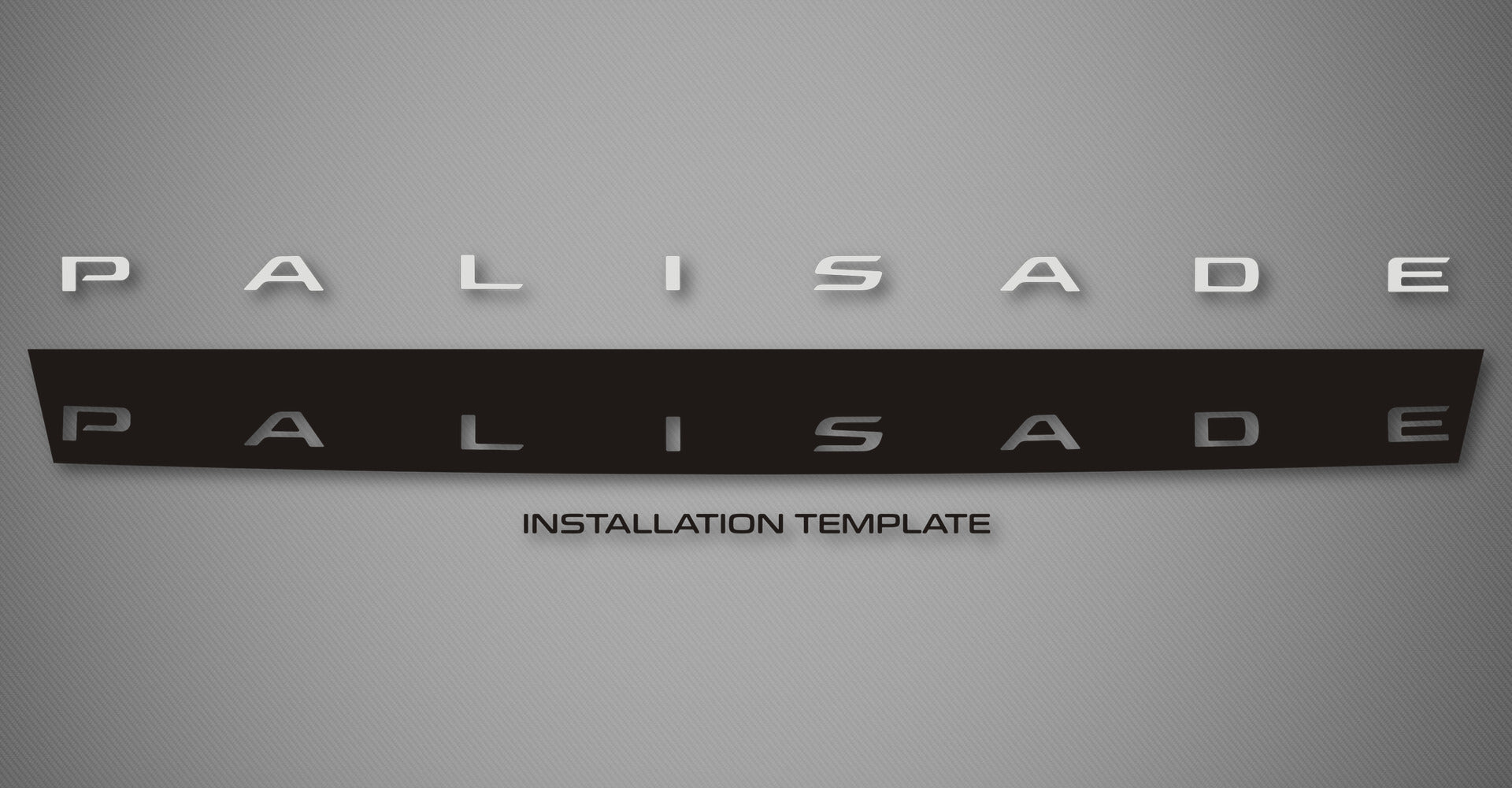 Hood Logo for 2020-2025 Hyundai Palisade