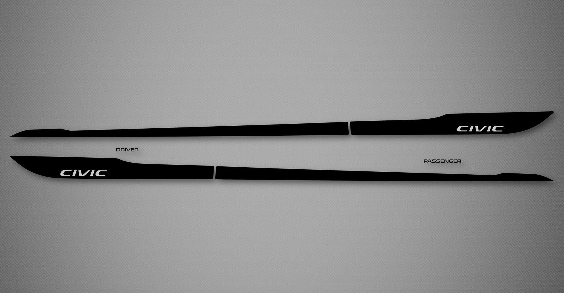 Rocker Trims for 2016-2021 Honda Civic