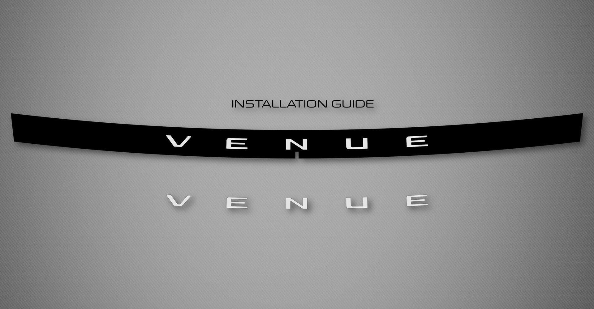 Hood Logo for 2020-2026 Hyundai Venue