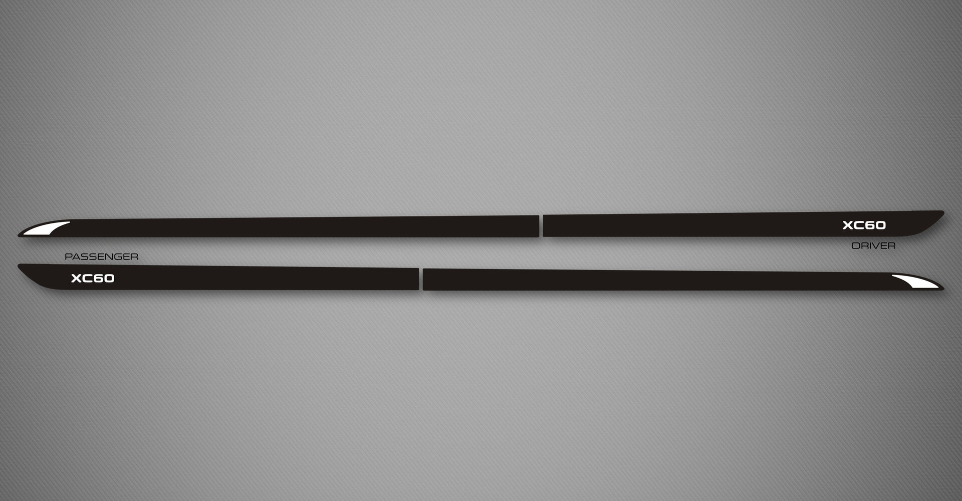 Venom S Body Side Moldings for 2018-2026 Volvo XC60