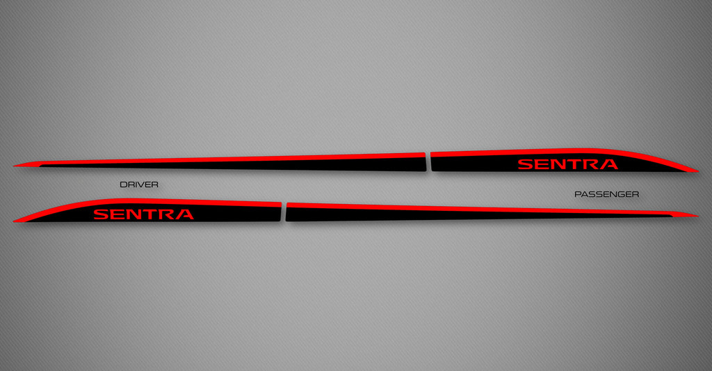Rocker Trims (2Tone) for 2020-2025 Nissan Sentra