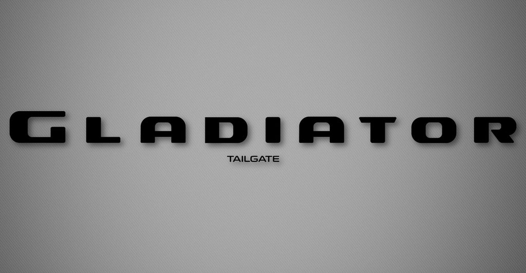 Tailgate Logo for 2020-2026 Jeep Gladiator