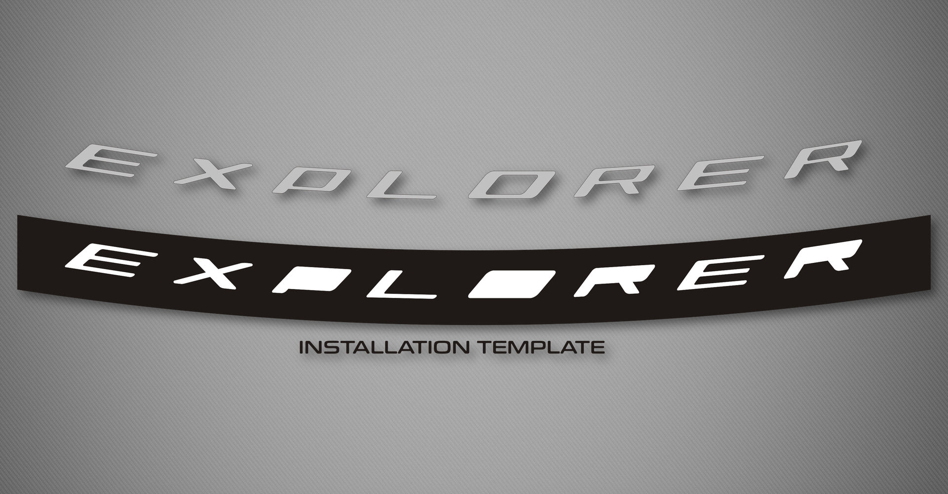Hood Logo for 2020-2024 Ford Explorer