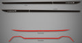 Rocker Trim Kit for 2019-2021 Kia Forte 5
