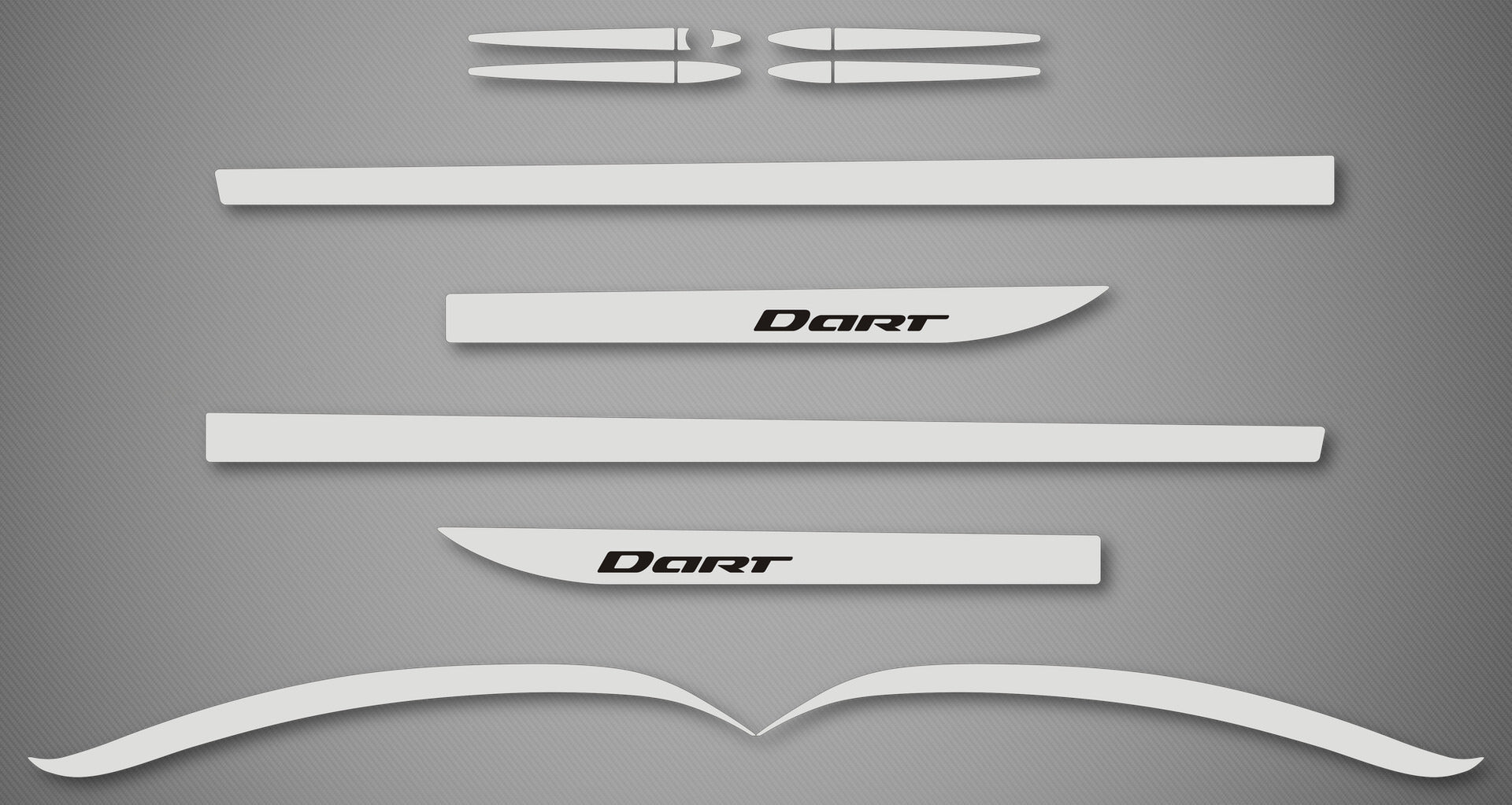 Rocker Trim Kit for 2013-2017 Dodge Dart