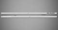 Chrome XS Body Side Moldings for 2019-2026 Ram 1500 (Crew Cab, Cut-Out)