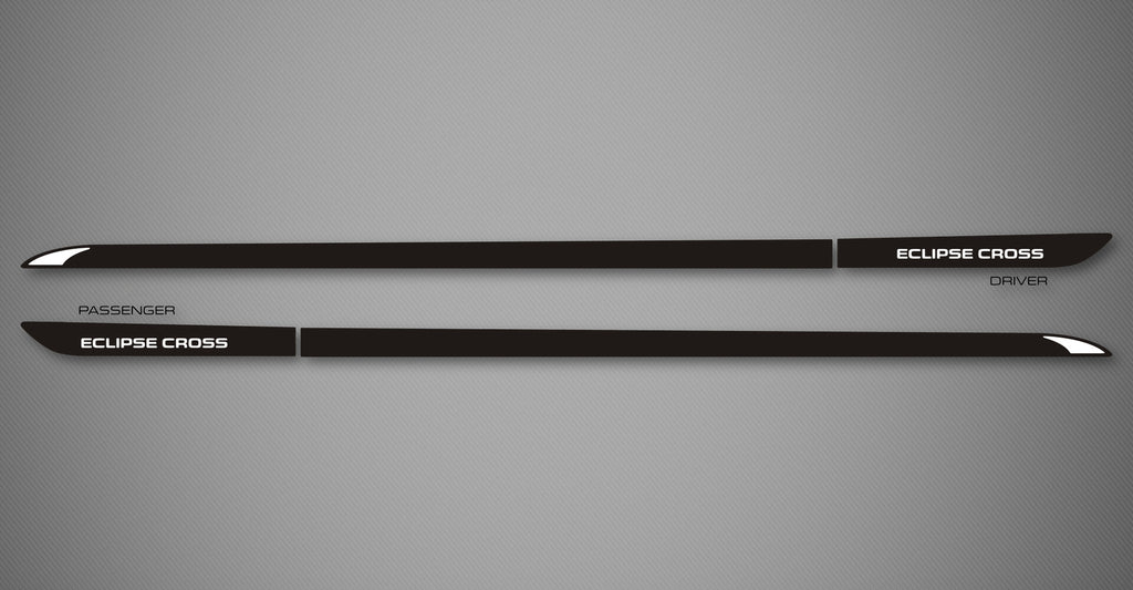 Venom S Body Side Moldings for 2022-2026 Mitsubishi Eclipse Cross
