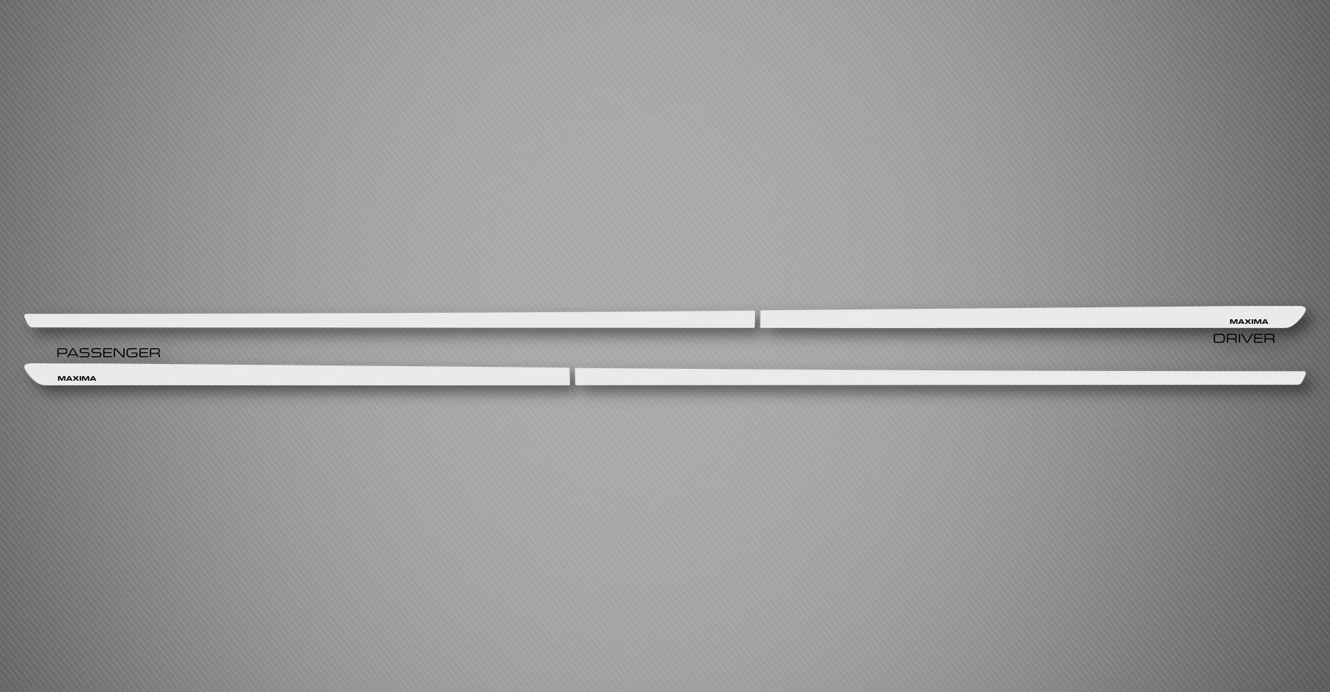 Chrome XS Body Side Moldings for 2009-2015 Nissan Maxima