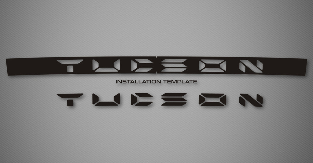 Tailgate Logo for 2022-2026 Hyundai Tucson
