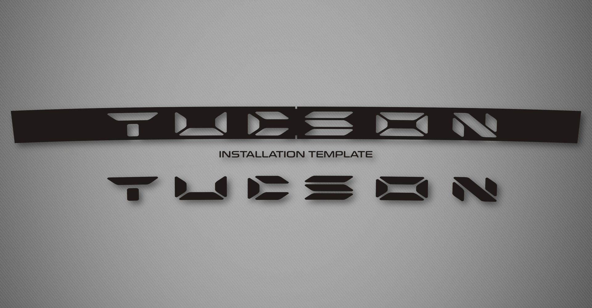 Tailgate Logo for 2022-2026 Hyundai Tucson