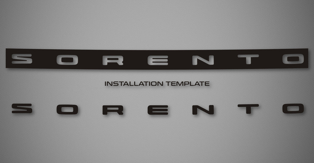 Tailgate Logo for 2021-2022 Kia Sorento