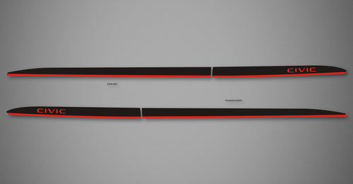 2-Tone Groove Trims for 2022-2026 Honda Civic