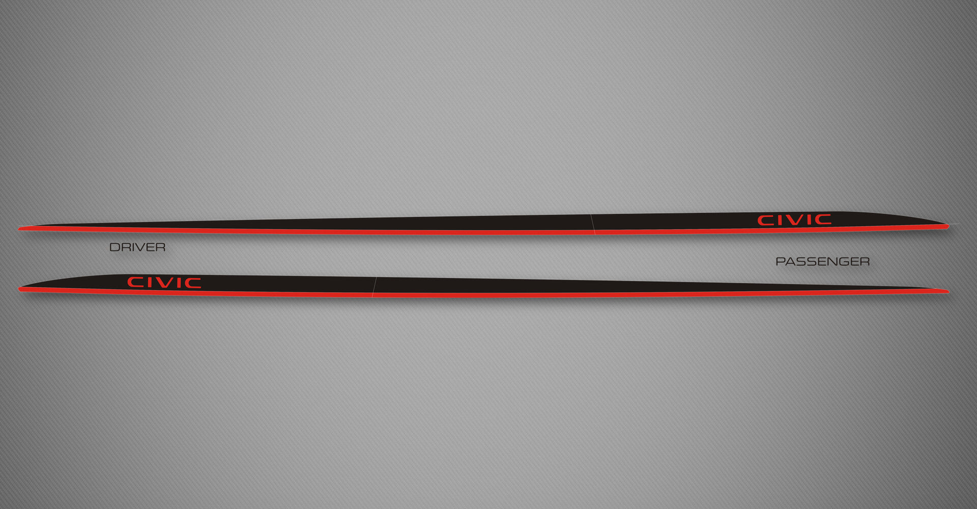 Rocker Trims (2Tone) for 2022-2026 Honda Civic