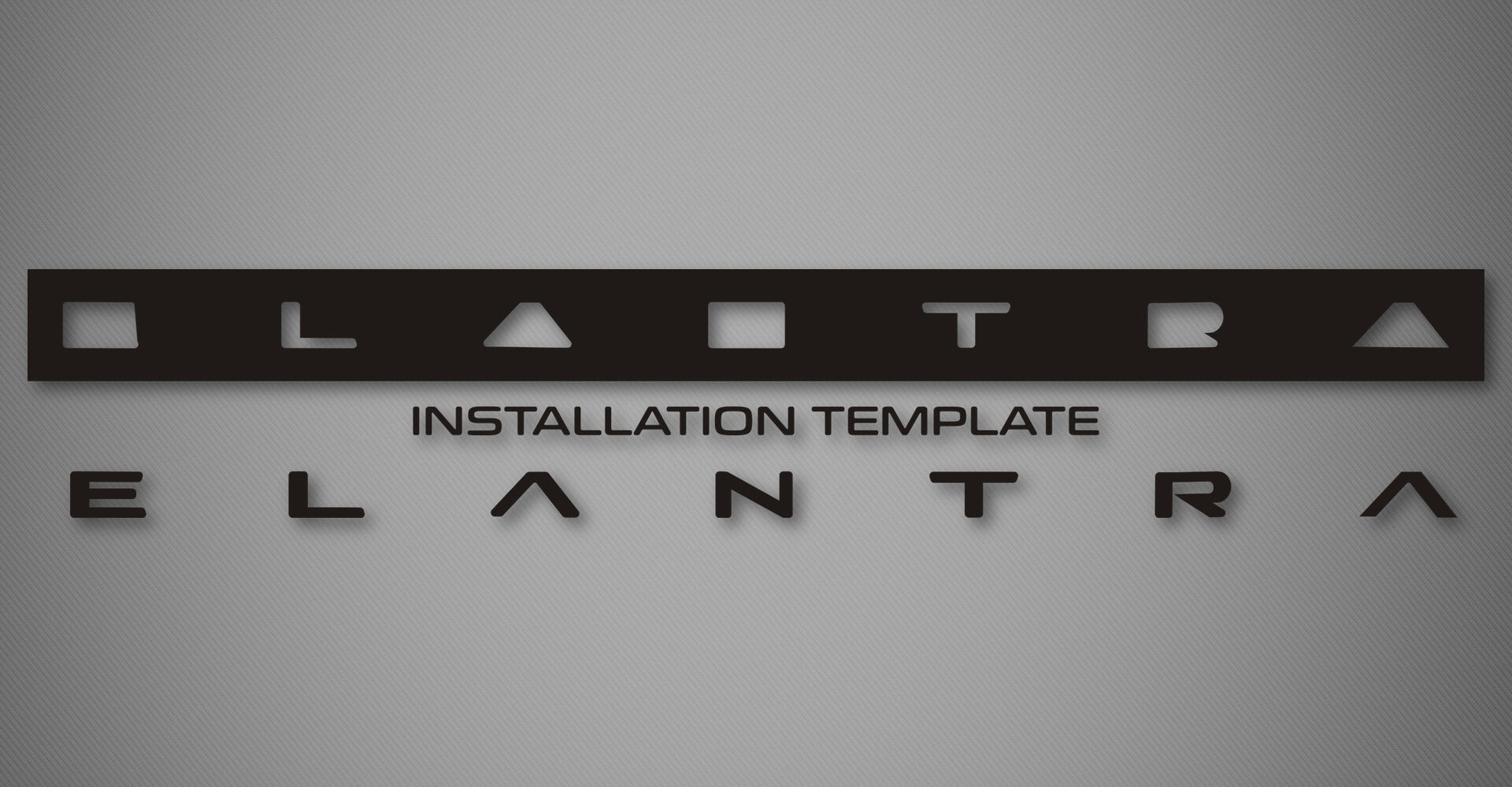 Tailgate Logo for 2021-2026 Hyundai Elantra