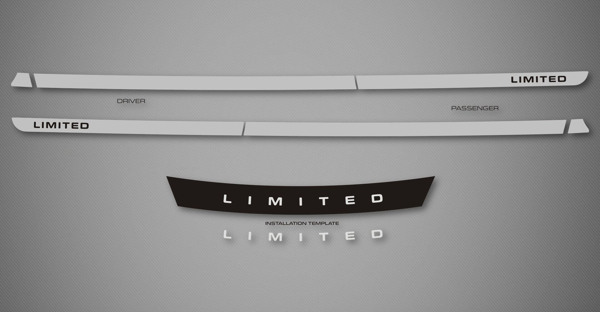 Rocker Trim Kit for 2020-2026 Toyota Highlander