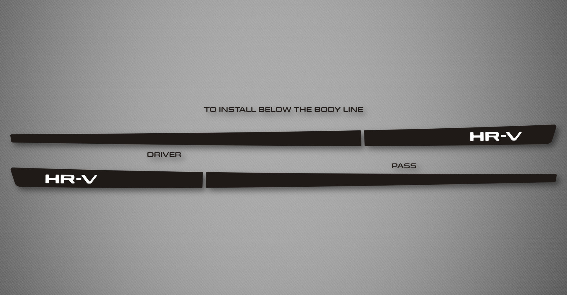 Groove Trims for 2023-2026 Honda HR-V