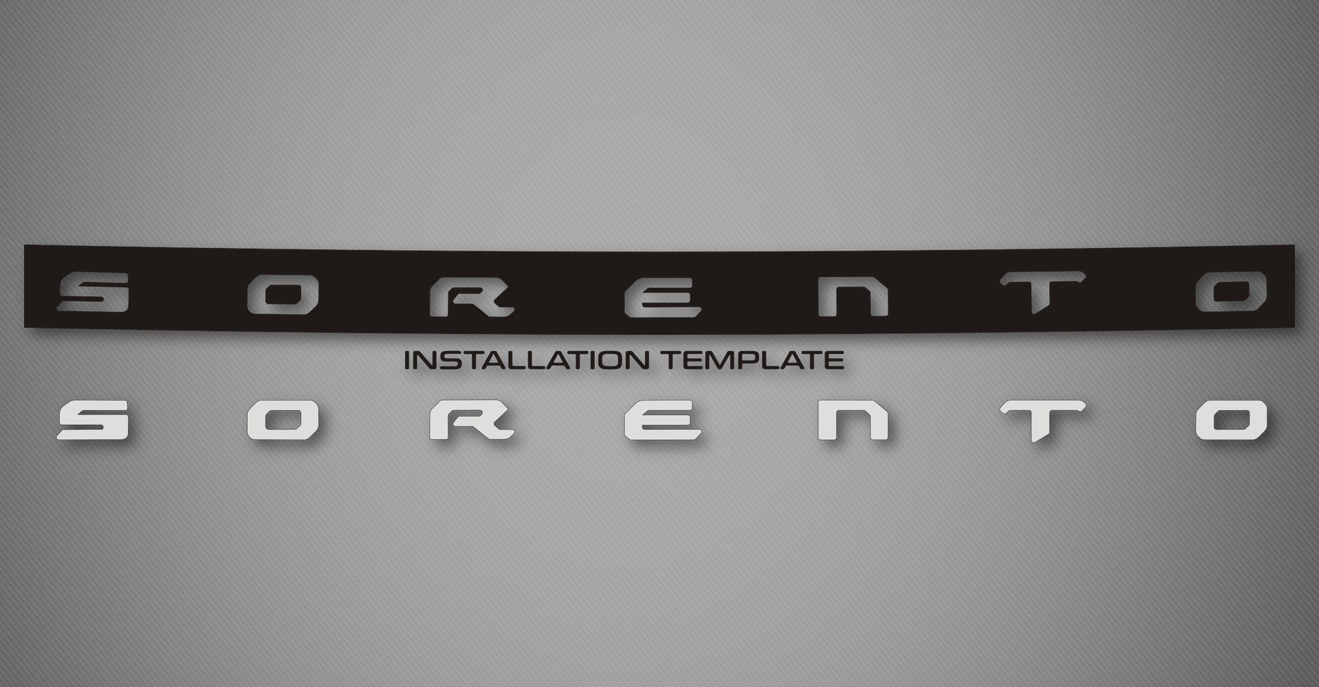 Tailgate Logo for 2023-2024 Kia Sorento